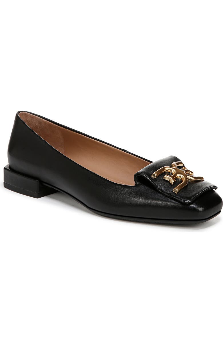 Sam Edelman Emina Square Toe Flat, Main, color, Black