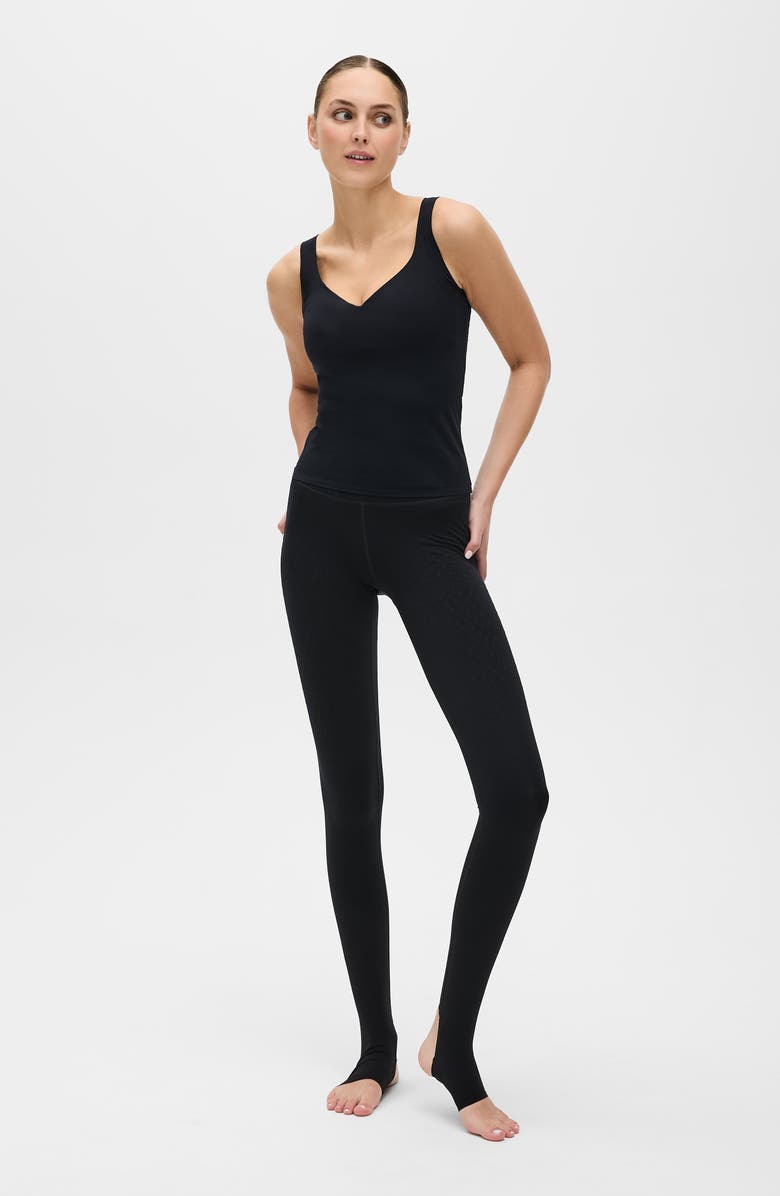 Elastique Athletics Iconic MicroPerle Tank, Alternate, color, Black