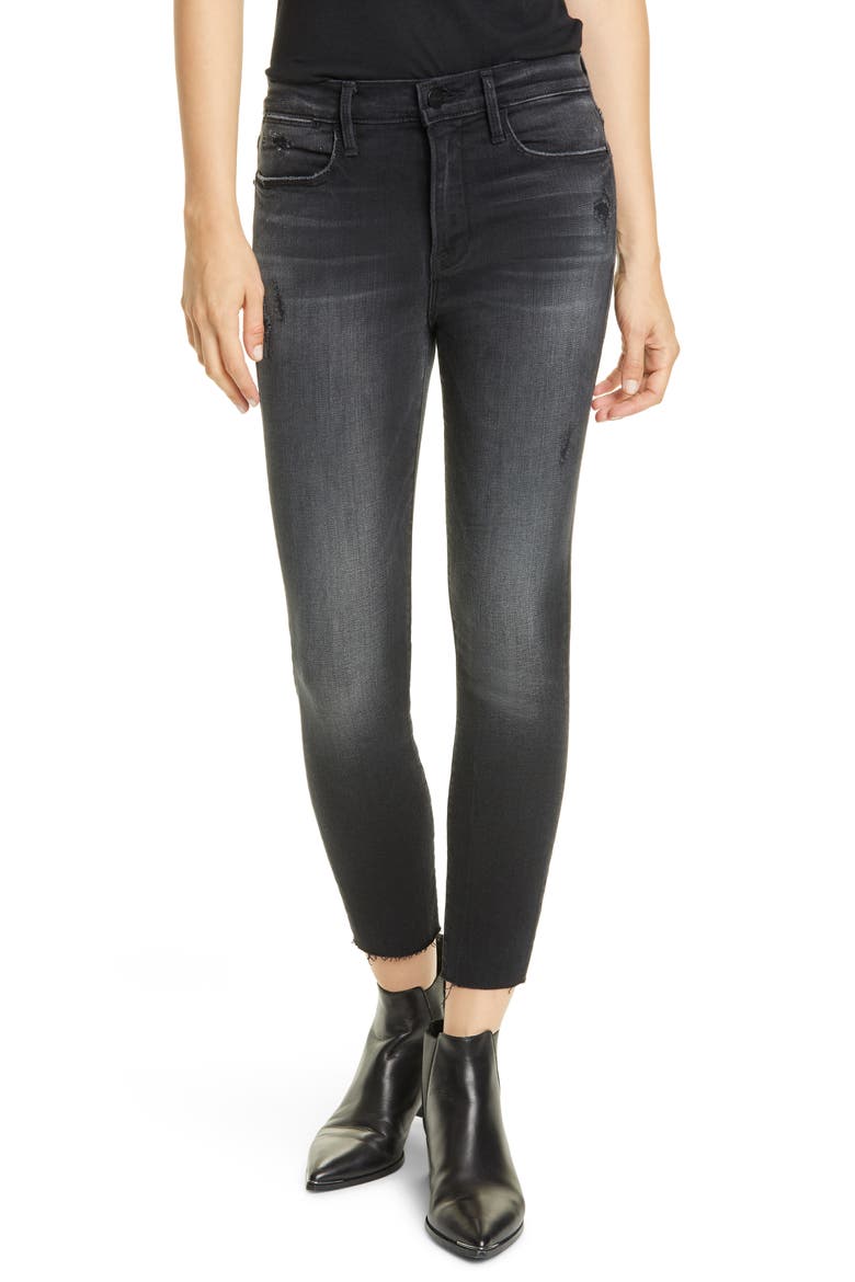 Le High Skinny Ankle Jeans, Main, color, JACQUELINE