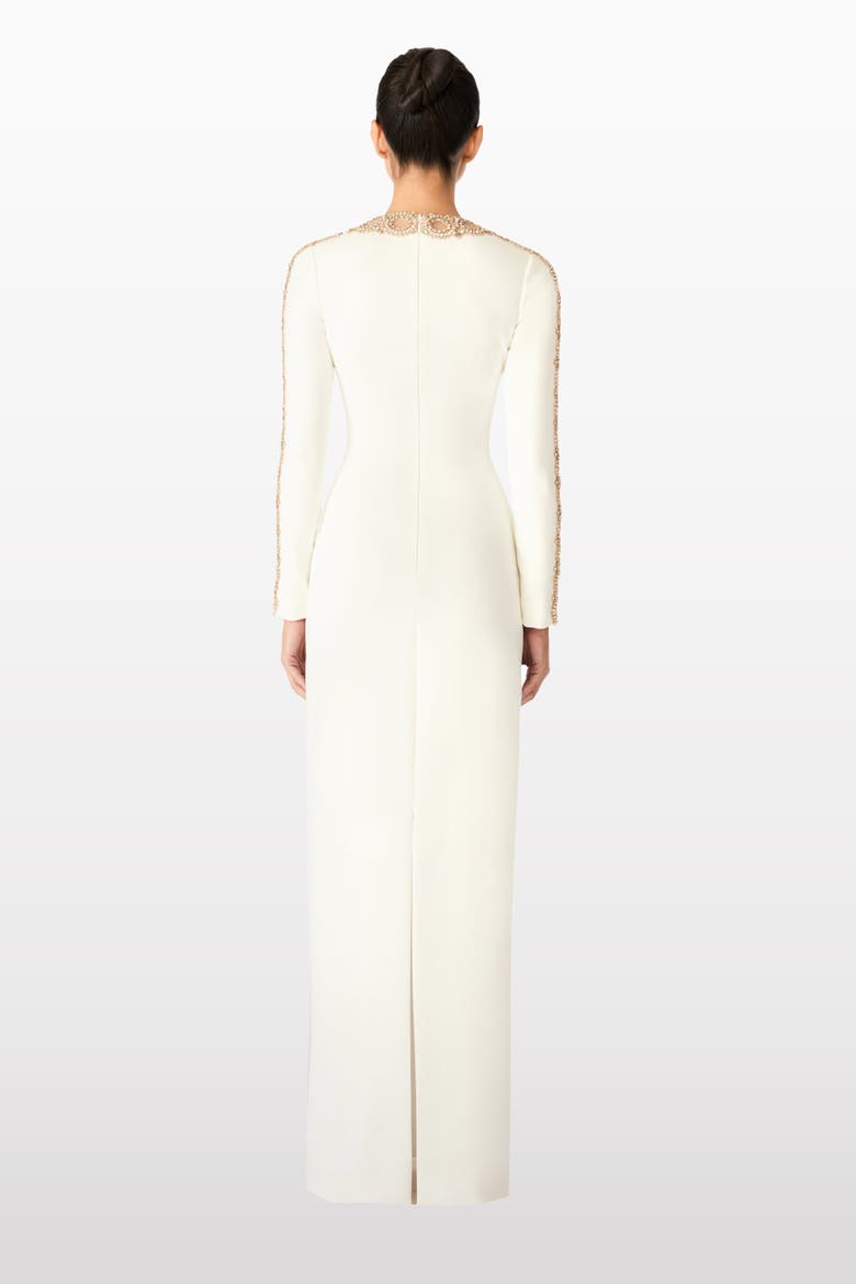 Penny Gown, Alternate, color, Vanilla