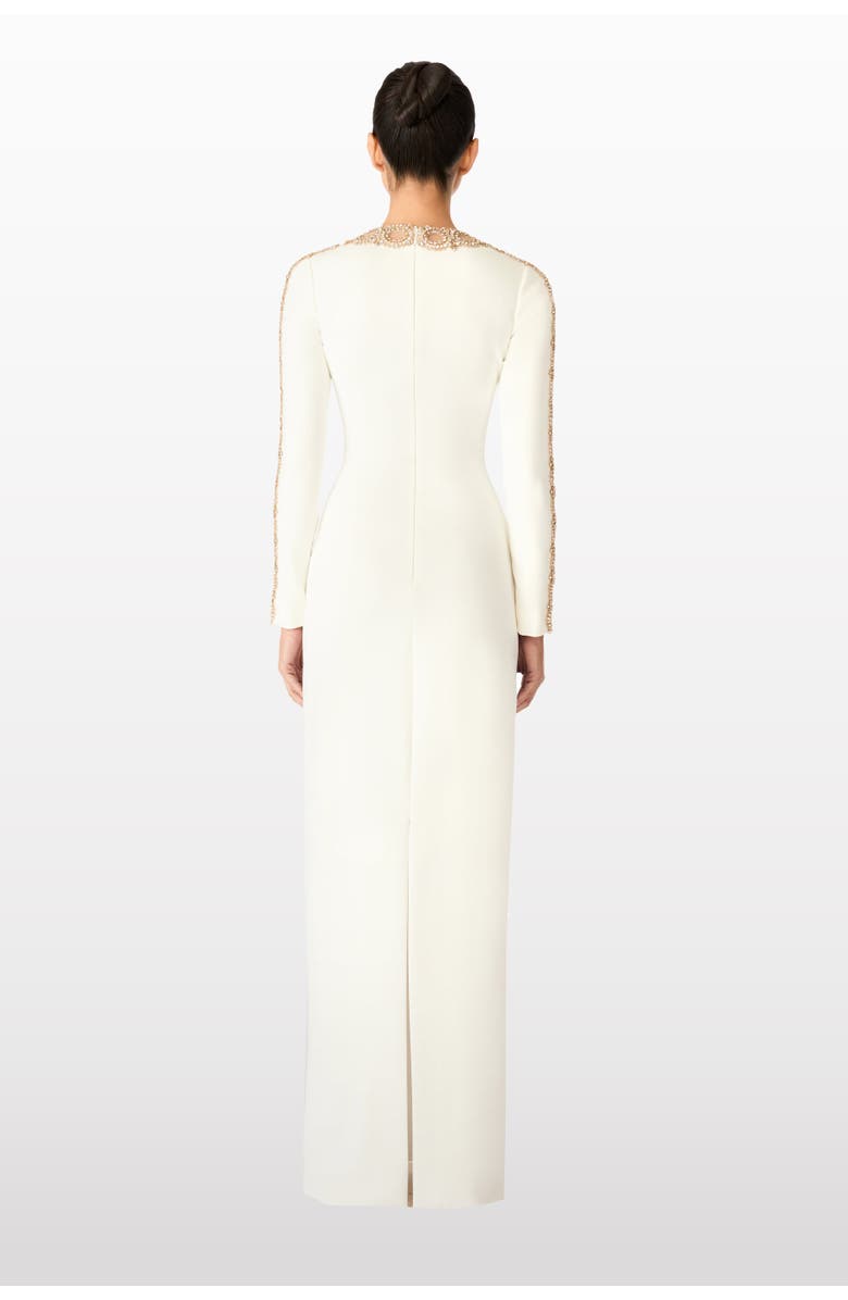 Jenny Packham Penny Gown, Alternate, color, Vanilla