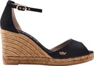 VISCATA Aiguafreda Canvas Espadrille Sandal Wedges