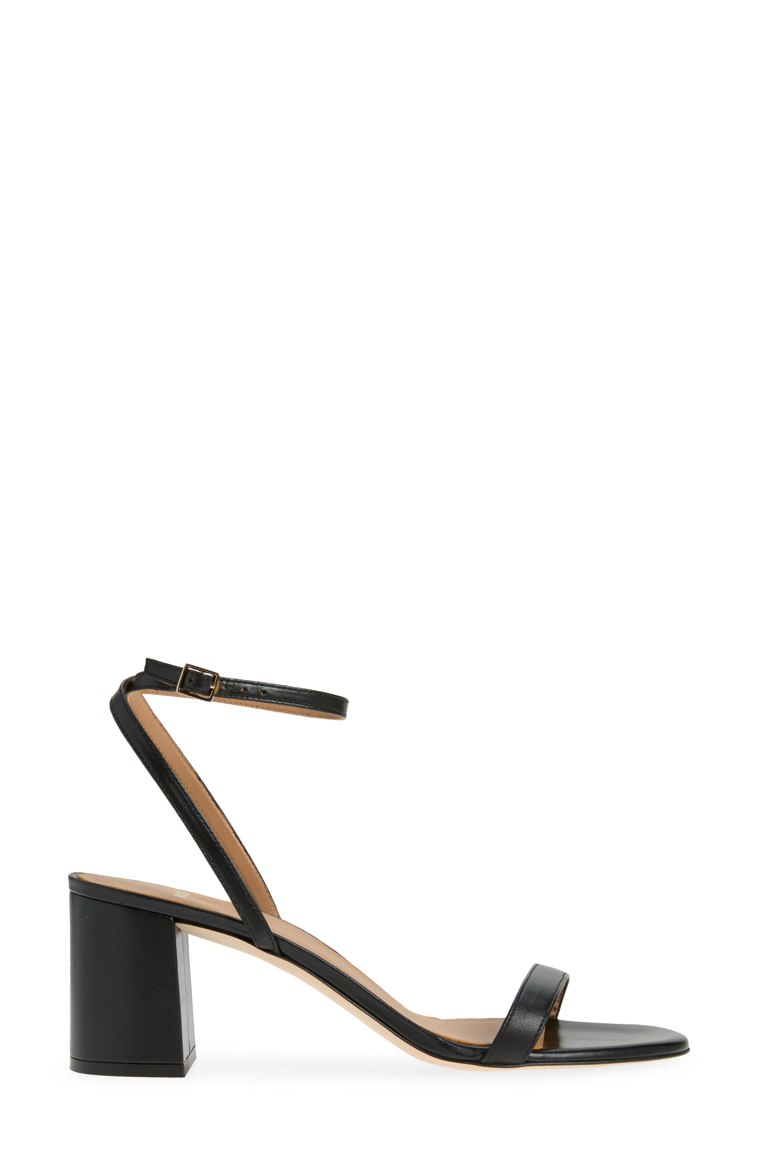 BOSS Cristas Ankle Strap Sandal, Alternate, color, Black