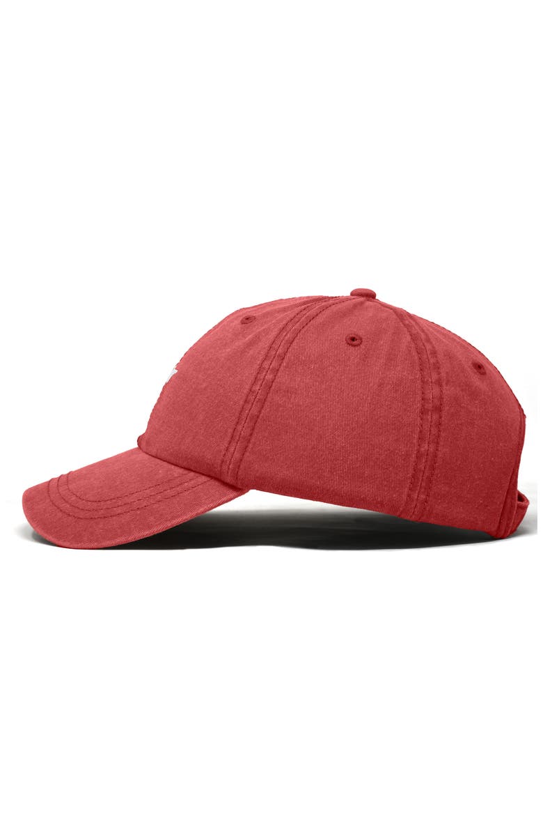 Lil Star Dad Cap, Alternate, color, Washed Red