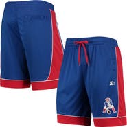 STARTER Men's Starter Royal/Red New England Patriots Fan Favorite Fashion Shorts