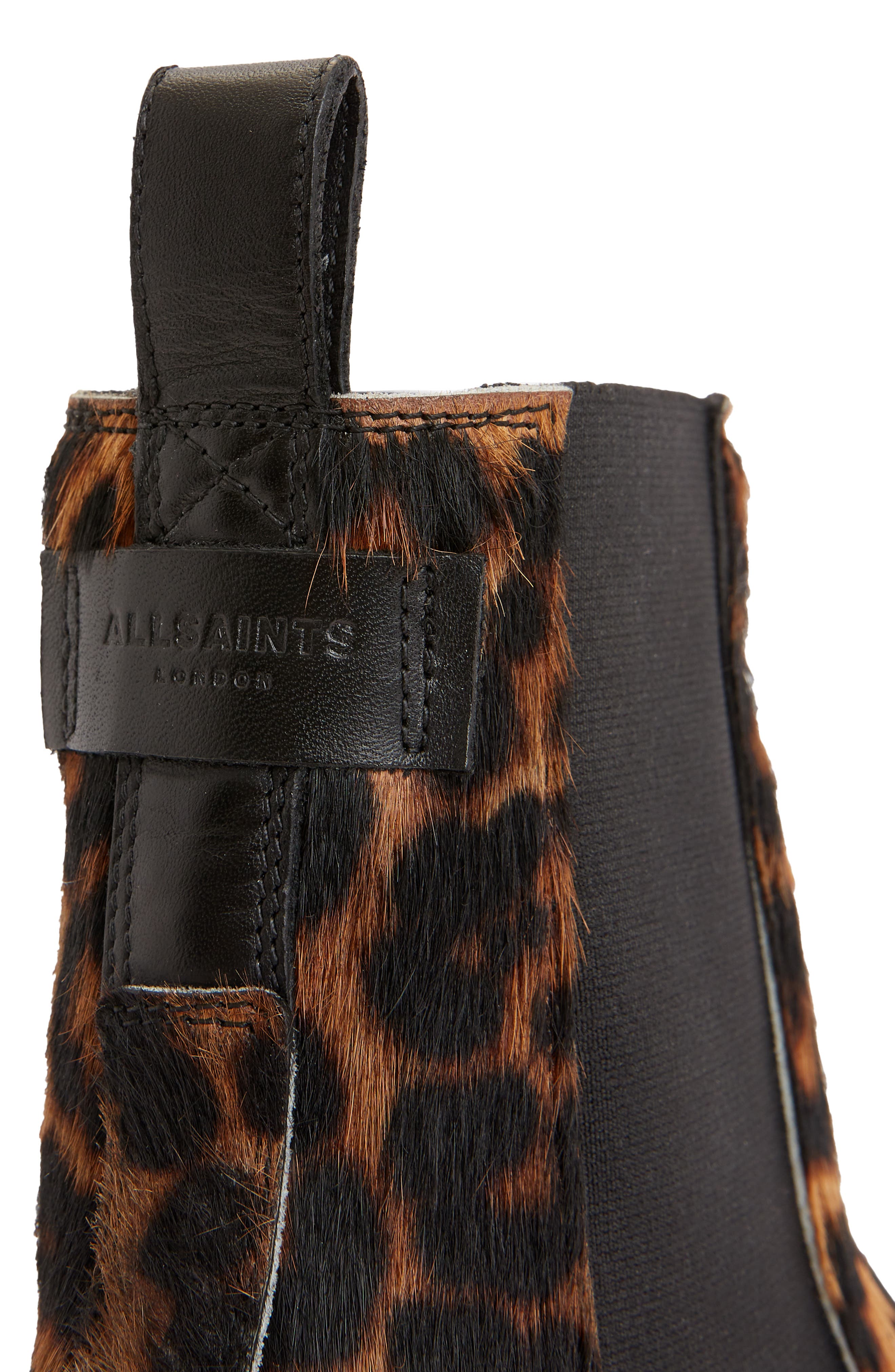 AllSaints Fox Genuine Calf Hair Chelsea Boot, Alternate, color, 
