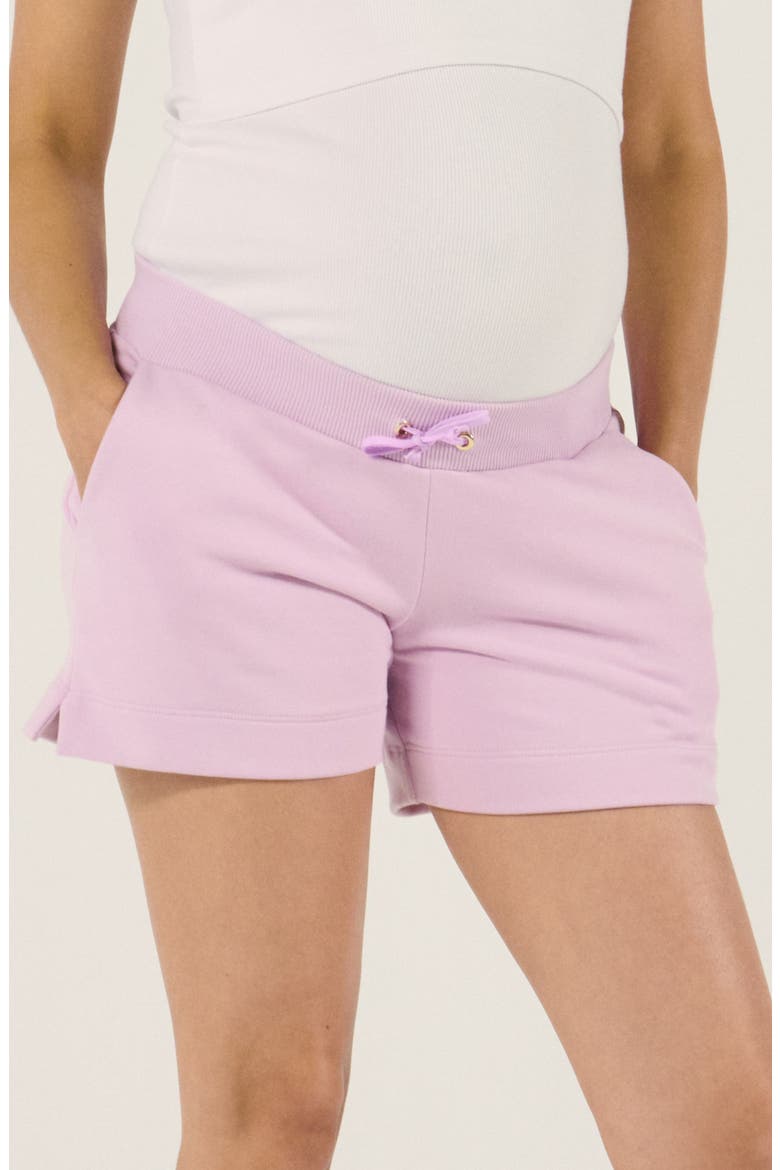 Maternity Shorts Coconut, Main, color, Lilac