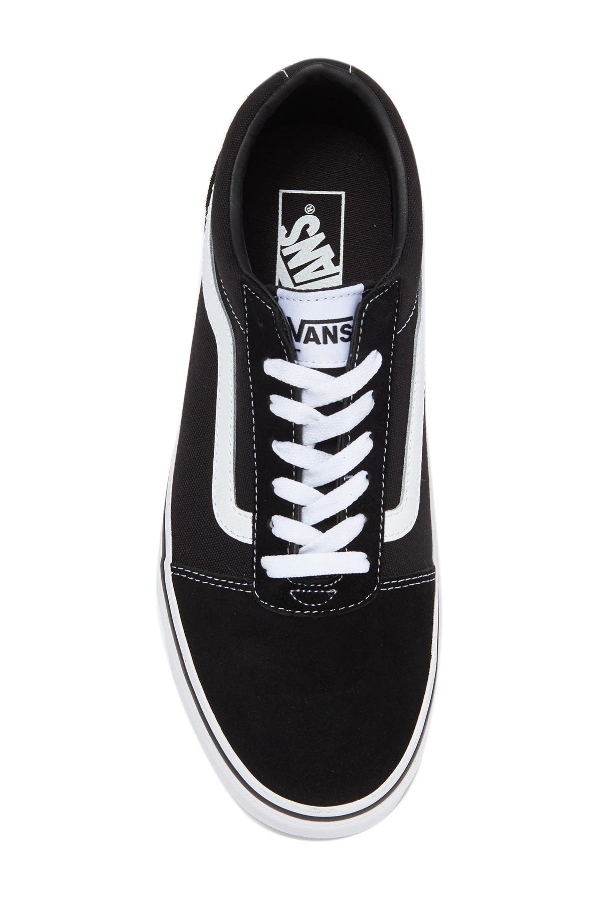 Vans Gender Inclusive Ward Sneaker, Alternate, color, Suede Canvas Black