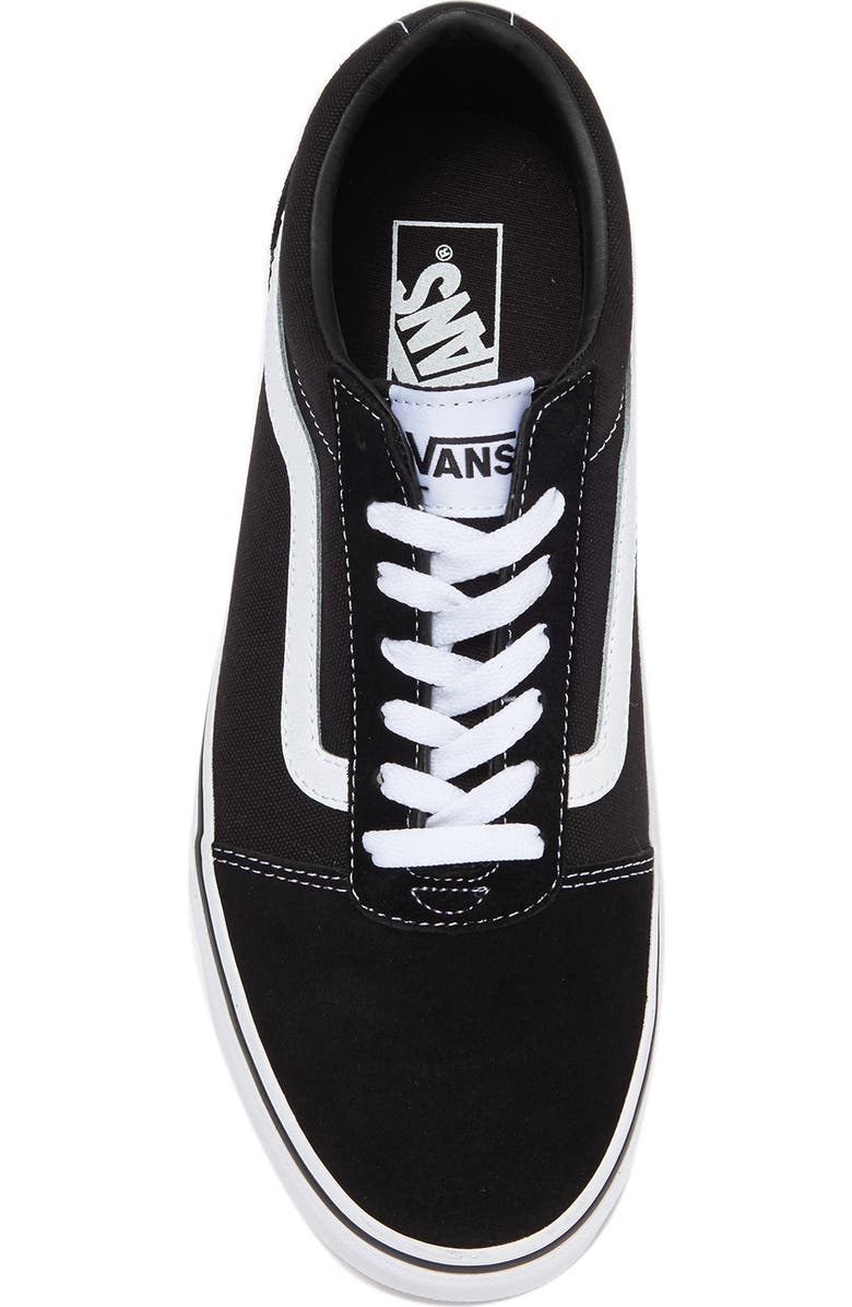 Vans Gender Inclusive Ward Sneaker, Alternate, color, Suede Canvas Black