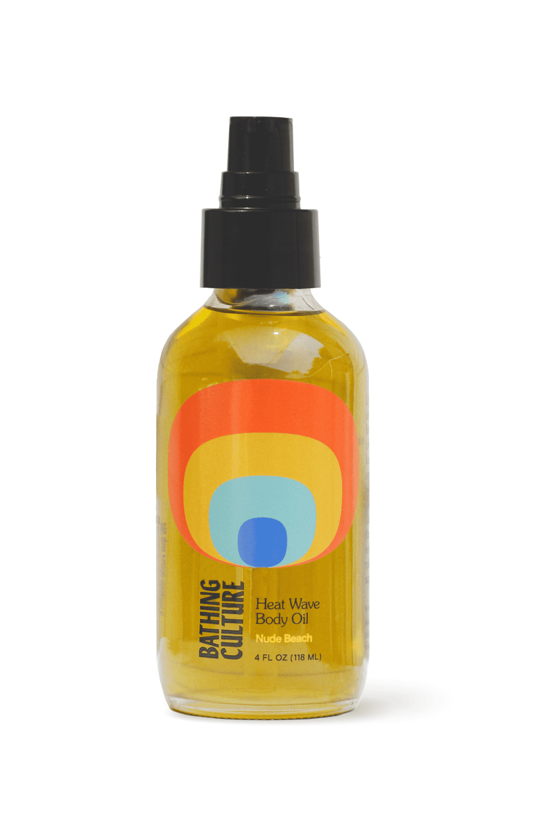 Bathing Culture Heat Wave Body Oil, Main, color, Amber