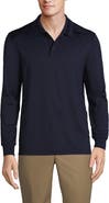 Lands' End School Uniform Long Sleeve Rapid Dry Polo Shirt