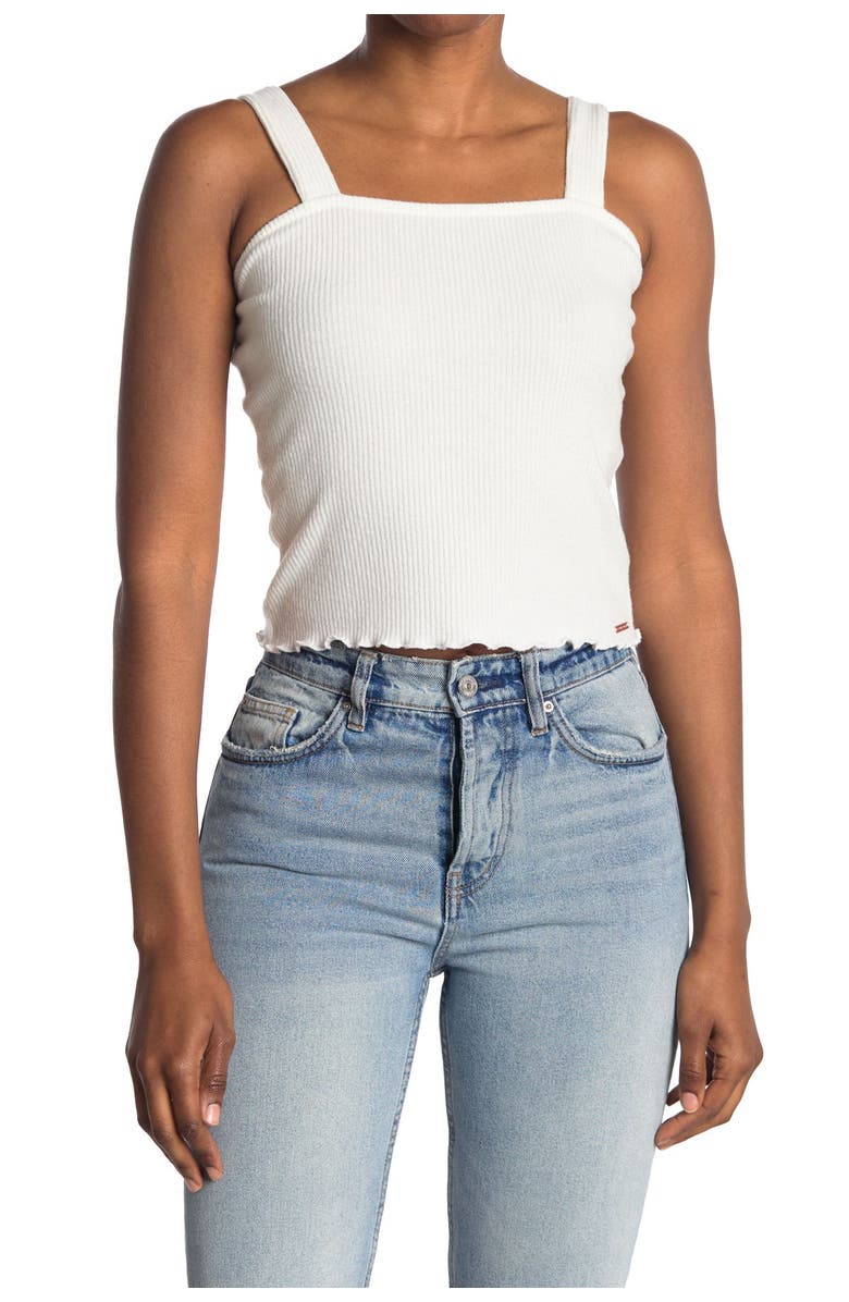 Volcom Lil Ribbed Tank, Main, color, 