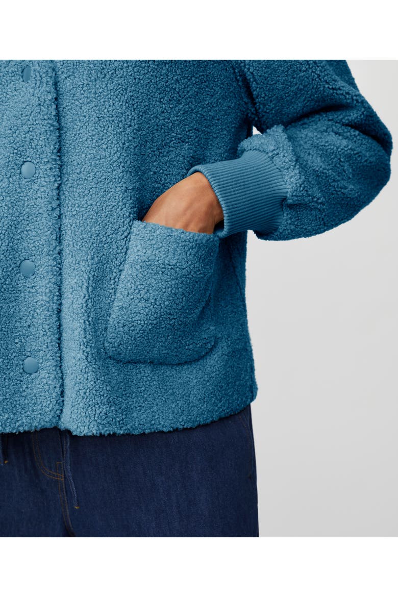 MaJunte V-Neck Long Sleeve Jacket, Alternate, color, Proven Blue