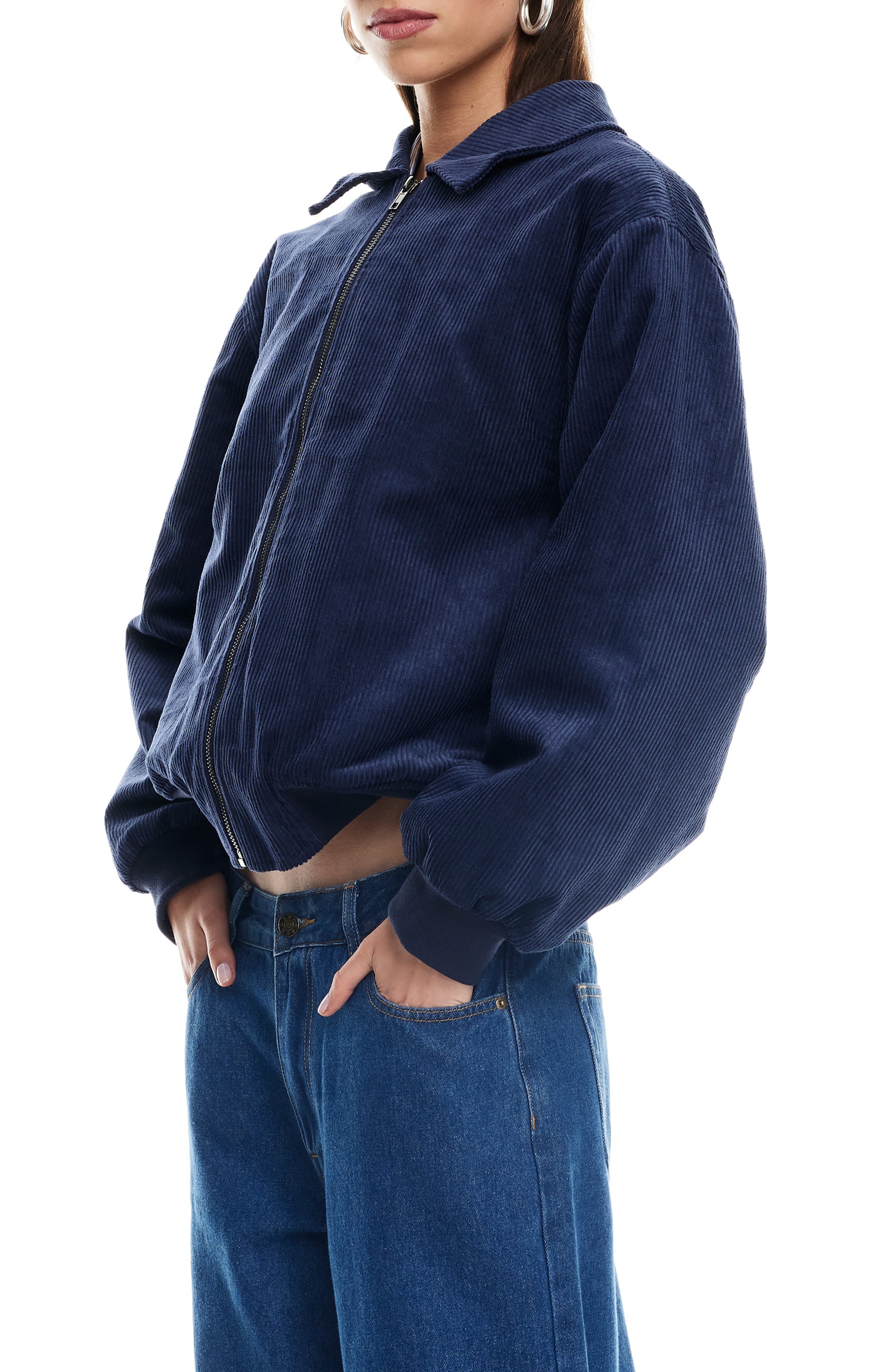 Corduroy Bomber Jacket - image 4