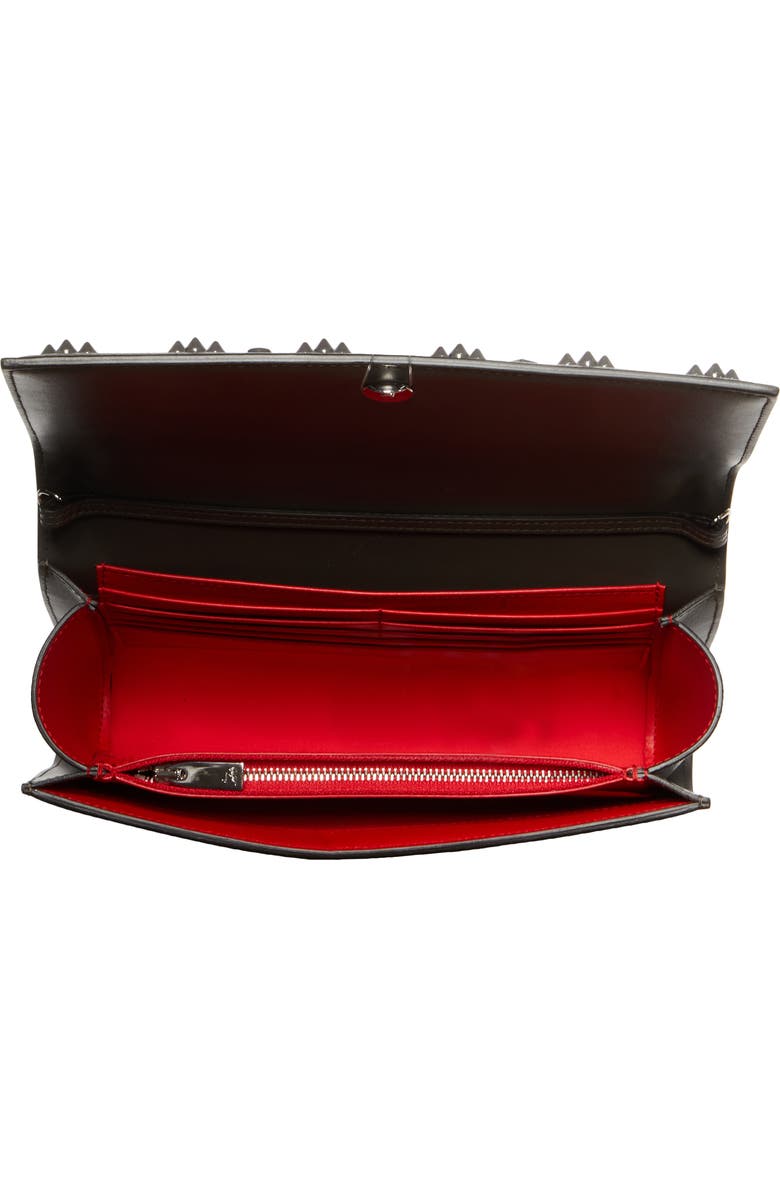 Christian Louboutin Paloma Empire Calfskin Clutch, Alternate, color,