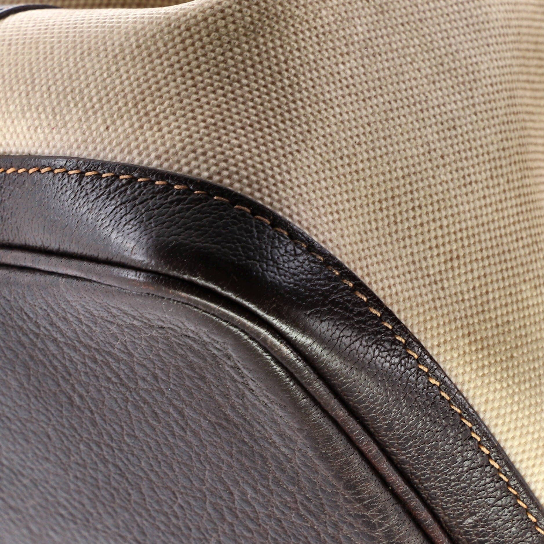 Pre-Owned Hermes Garden Party Tote Toile and Leather 36, Alternate, color, Ecru