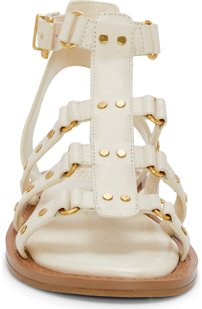 Vince Camuto Claira Gladiator Sandal, Alternate, color, Panna Creme Smooth