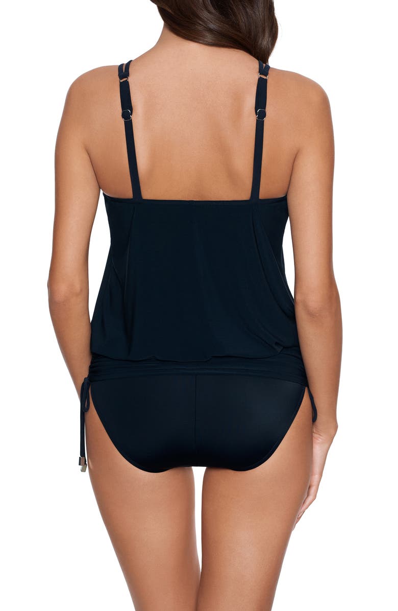 Magicsuit<sup>®</sup> Susan Keyhole Skirted One-Piece Swimsuit, Alternate, color, Black
