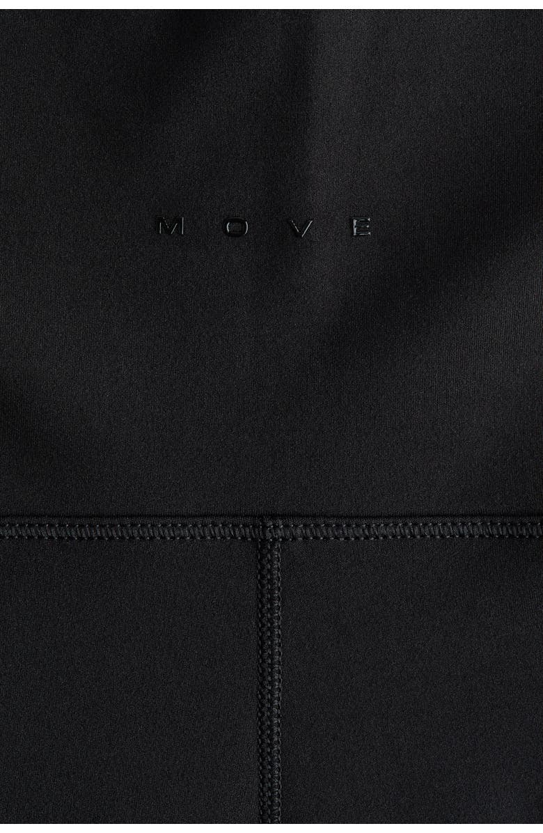 H&M Mama Wide Sports Trousers, Alternate, color, Black