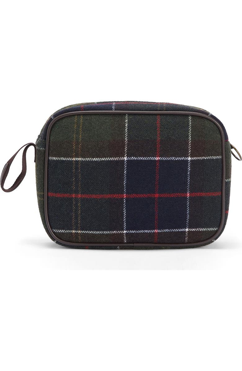 Barbour Allowhay Tartan Washbag, Alternate, color,