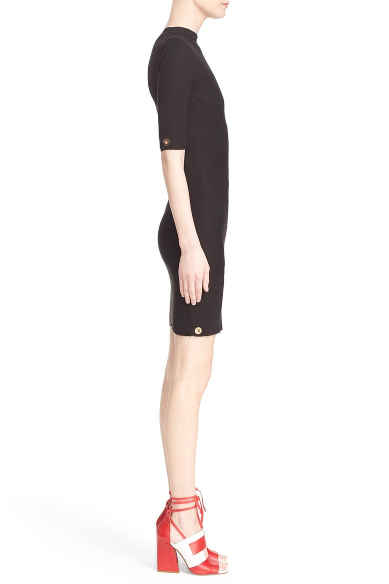 'Molly' Sheath Dress, Alternate, color, BLACK