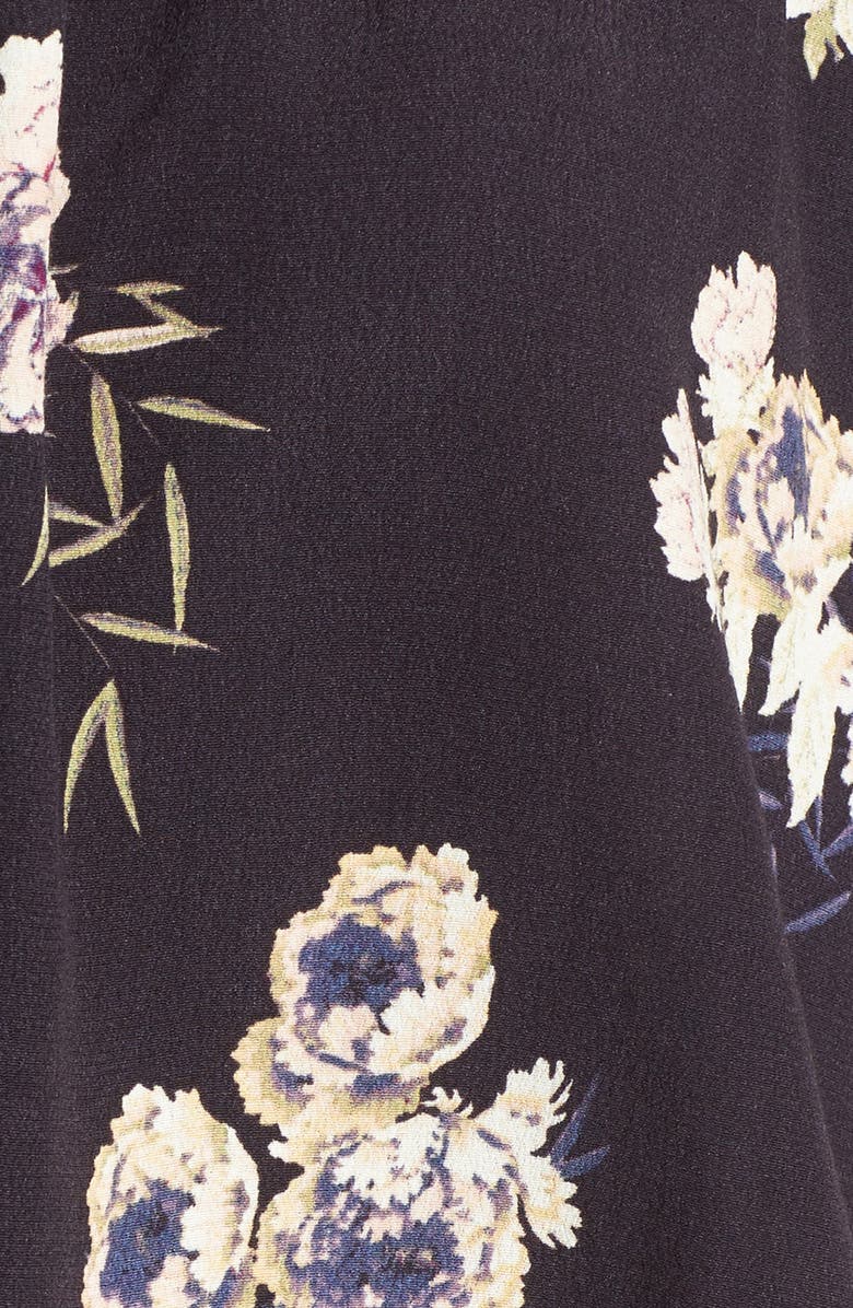 ASTR the Label Tie Detail Off the Shoulder Blouse, Alternate, color, 