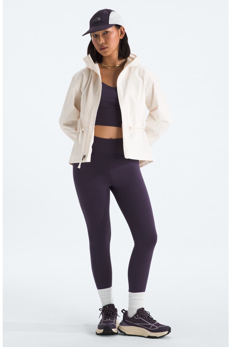 Daybreak Water Repellent Hooded Jacket, Alternate, color, WHITE DUNE