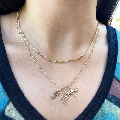 The Lovery Fine Jewelry Mini Gold Dragonfly Charm In Gold