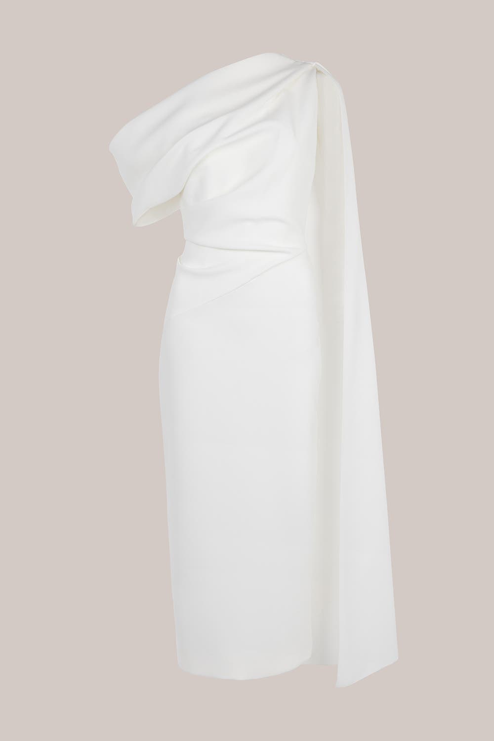 Maite Crepe Bridal Dress - image 2