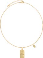 Petit Moments What's Your Sign Zodiac Pendant Necklace