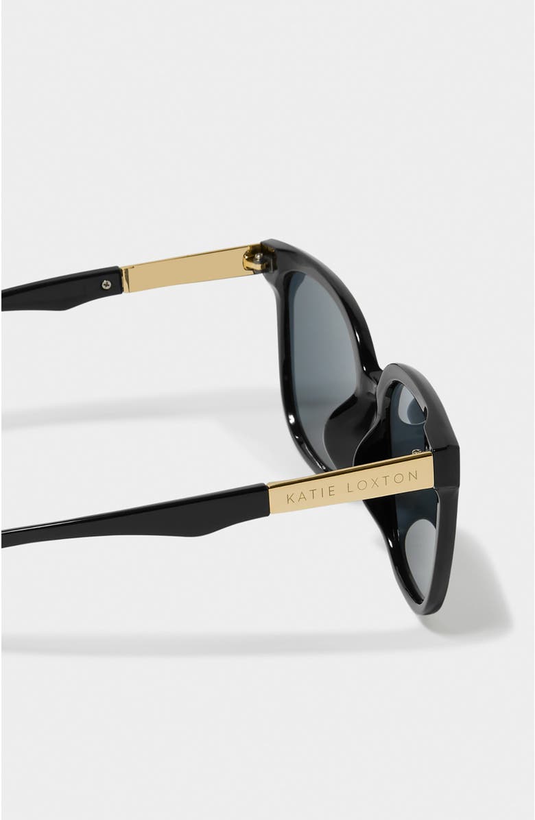 Katie Loxton Savannah Sunglasses, Alternate, color, Black