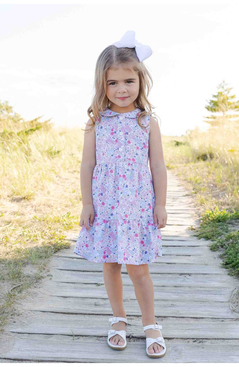 Florence Eiseman Floral Print Dress, Alternate, color, Multi