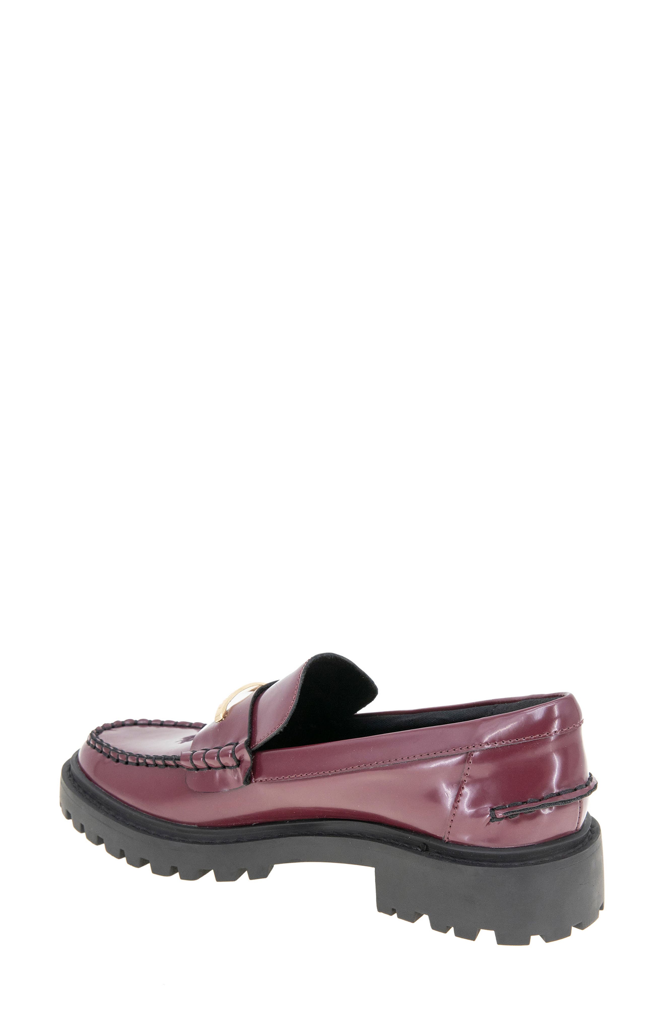 BCBGeneration Laney Lug Loafer, Alternate, color, Dark Cherry