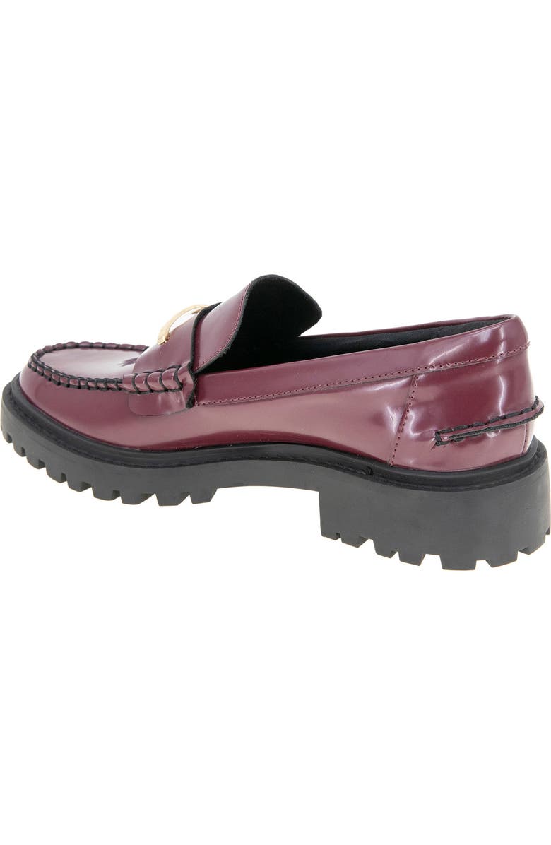 BCBGeneration Laney Lug Loafer, Alternate, color, Dark Cherry