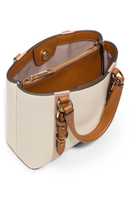Aldo Maleah Faux Leather Satchel In Neutral