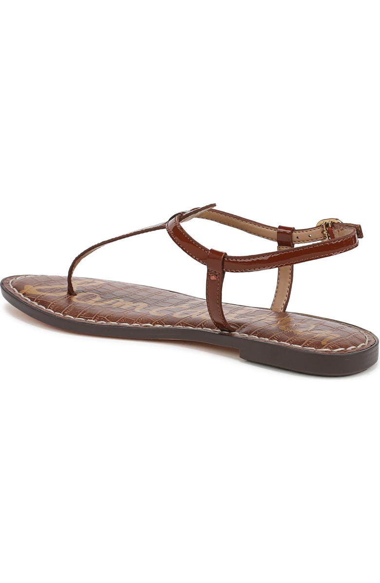 Sam Edelman Gigi T-Strap Sandal, Alternate, color, Antique Copper