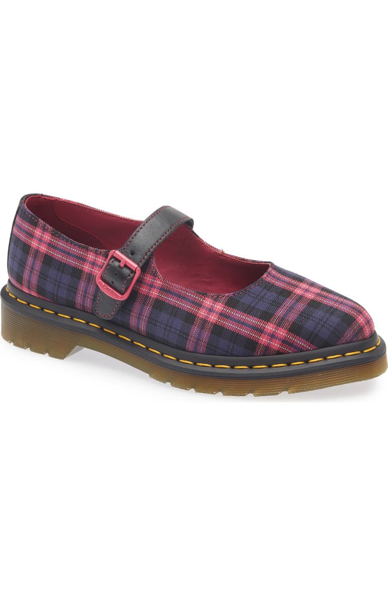 Dr. Martens Elphie Mary Jane, Main, color, Black/ Blue/ Pink Multi