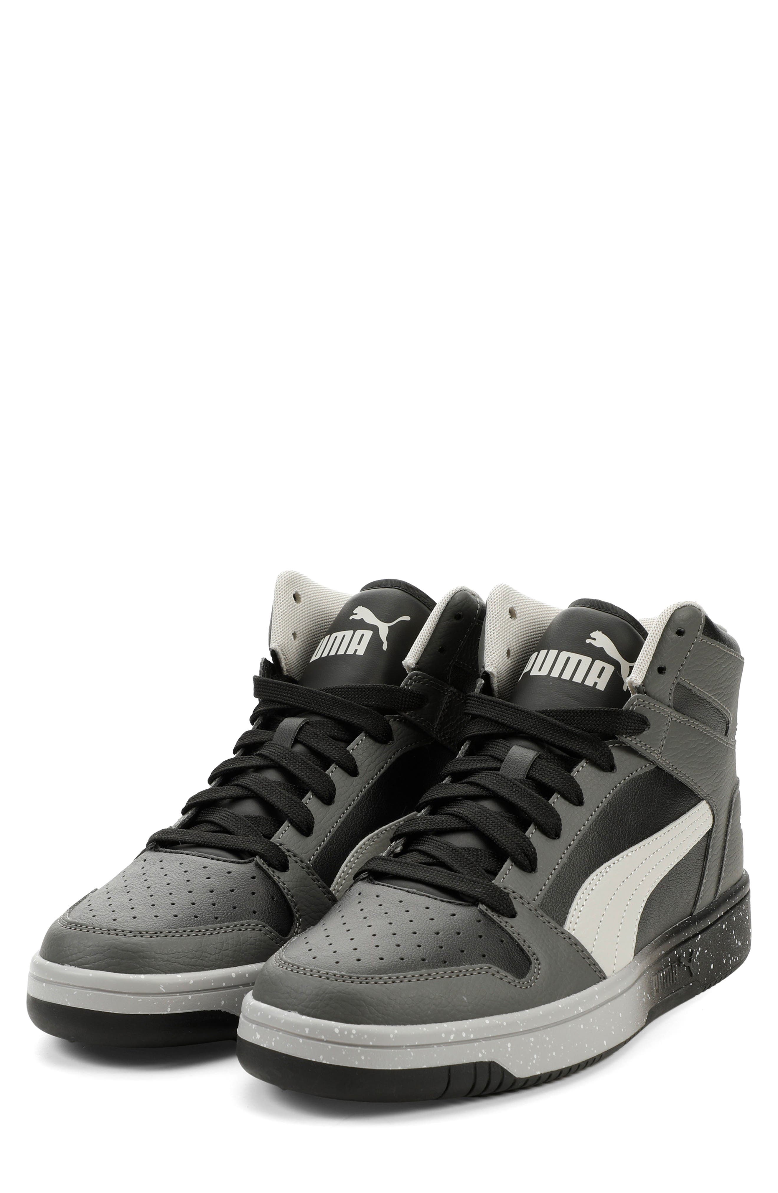 Rebound Layup Speckle Fade High Top Sneaker