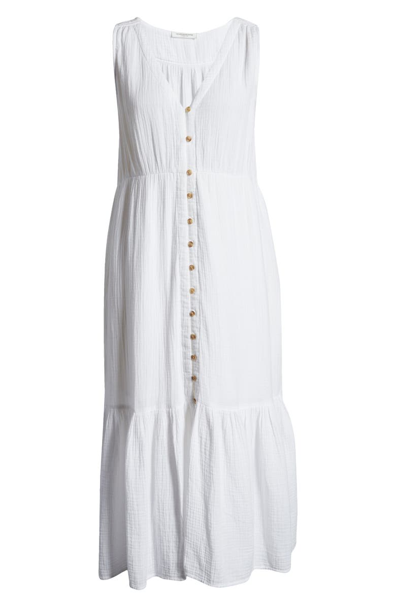 beachlunchlounge Lexa Crinkle Maxi Dress, Alternate, color,