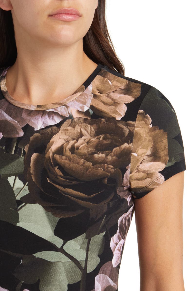 Ted Baker London Morlaa Floral T-Shirt, Alternate, color,