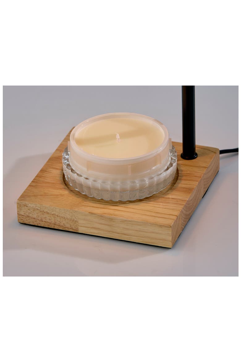 Ridgley Candle Warmer Lamp, Alternate, color, BLACK