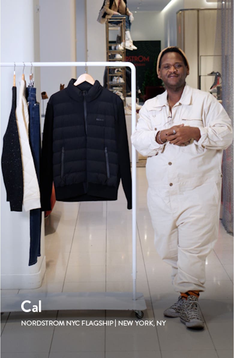 Haney City Water Resistant 800 Fill Down Hybrid Jacket, sales video thumbnail