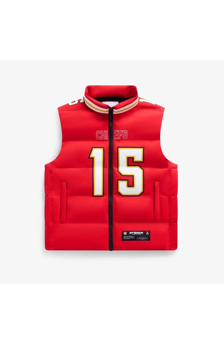 Off Season Unisex Patrick Mahomes Red Kansas City Chiefs Player Puffer Vest, Main, color, Red