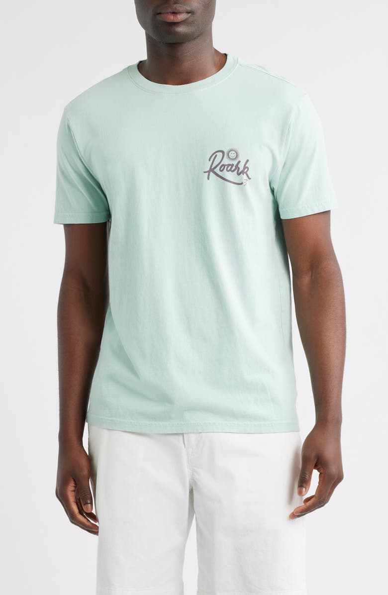 Roark Palm Gorge Graphic T-Shirt, Main, color, Harbor