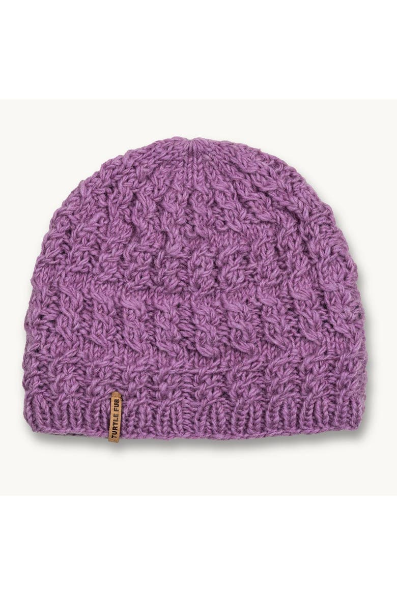 Mika Wool Beanie, Main, color, Lilac