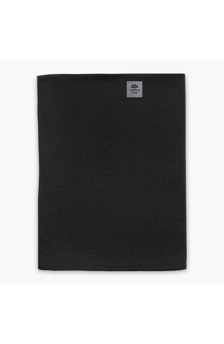 Turtle Fur Fleece Lined Pipe Dream Neck Warmer, Main, color, Black