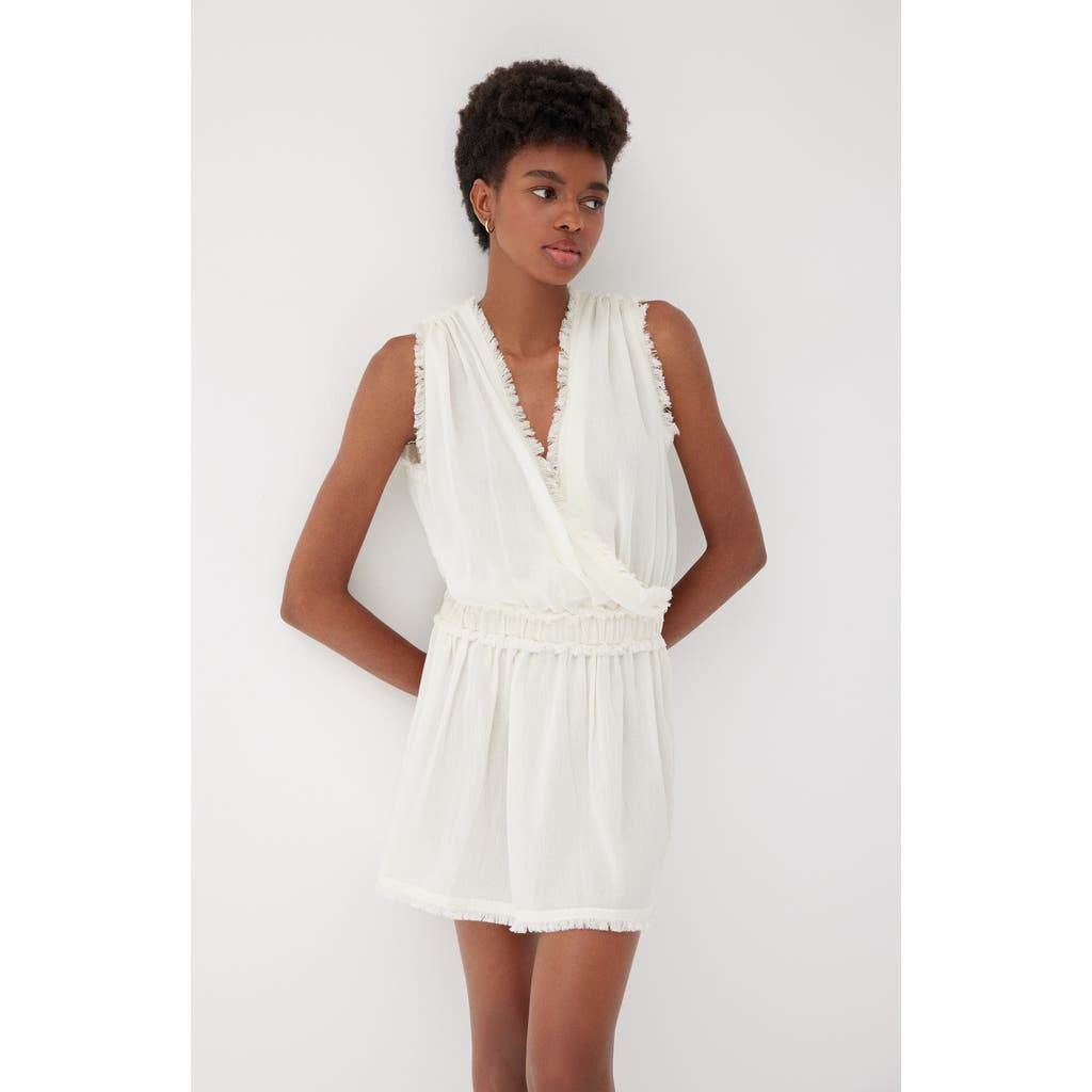 Labeca London Daphne Ecru Cotton Dress In Ecru