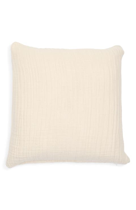 Cloud Gauze Organic Cotton & Linen Blend Pillow Cover