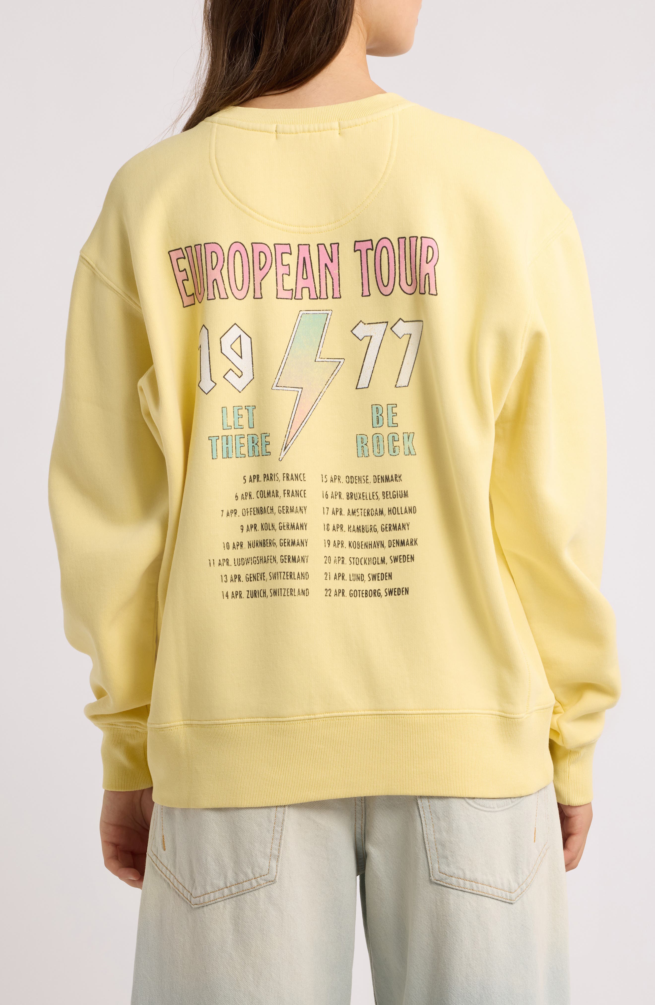 Vinyl Icons AC/DC Graphic Sweatshirt (Women) | Nordstrom