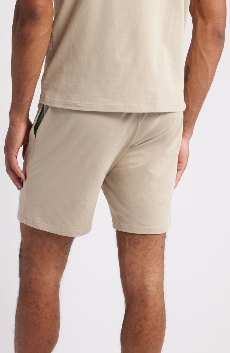 BOSS Mix Match Pajama Shorts, Alternate, color, Light Beige